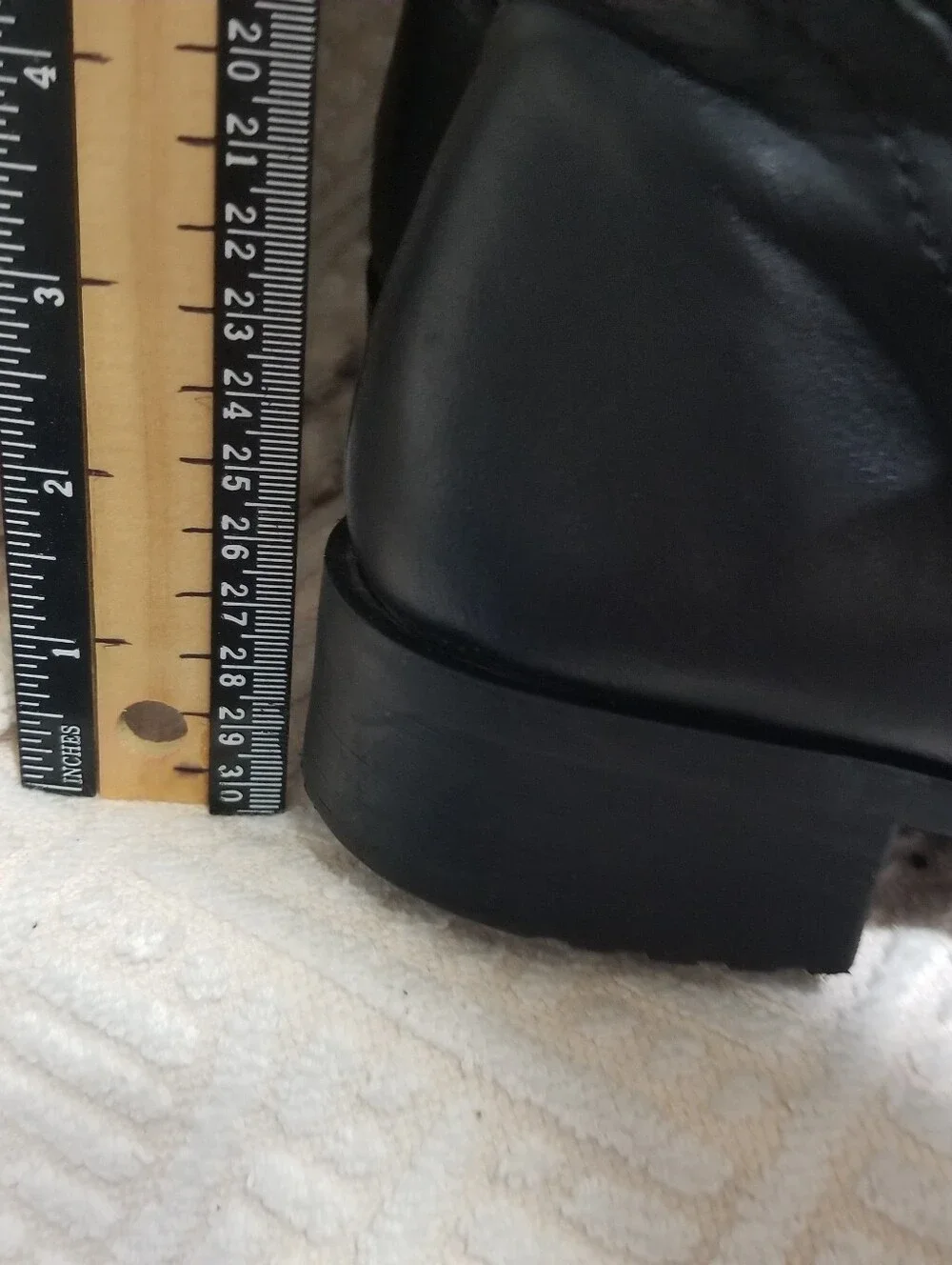 Andrea 10 Sleek Black Over-the-Knee Leather Riding Boots With Side Zipper